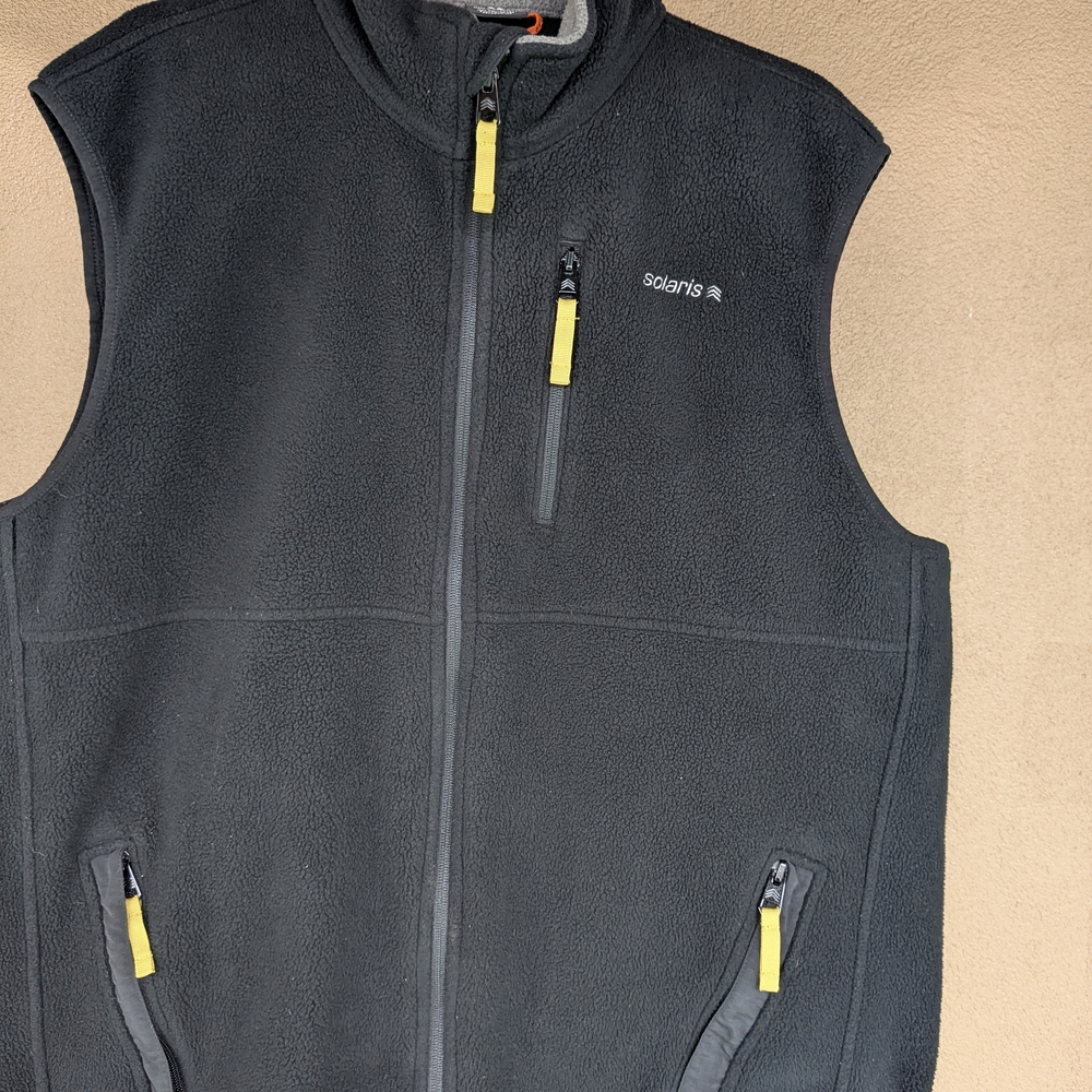 Solaris Black Men's Vest